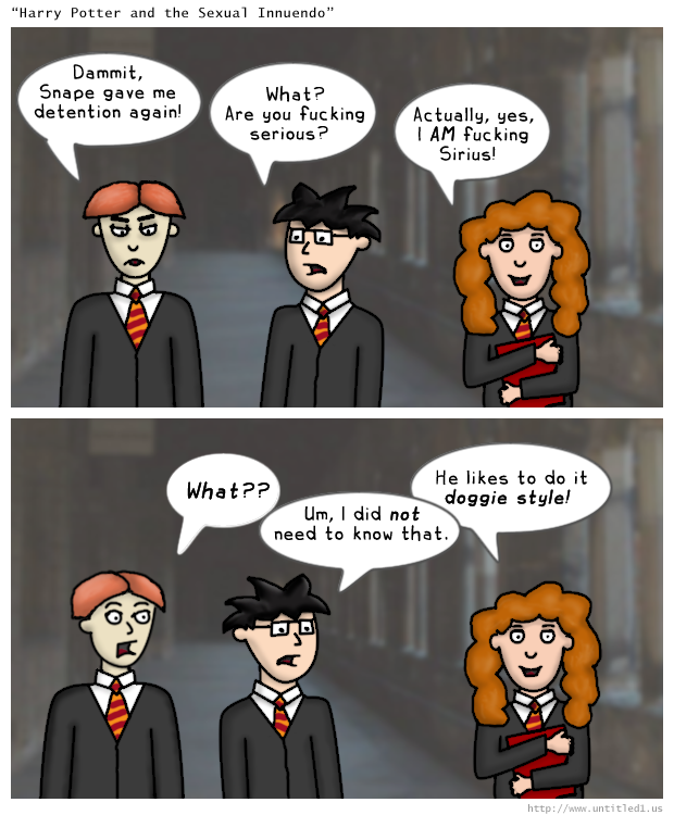 Harry Potter and the Sexual Innuendo